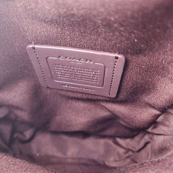 NWT COACH CW317 Cosmic Racer Sling Pack Signature Robot Print - Picture 5 of 5